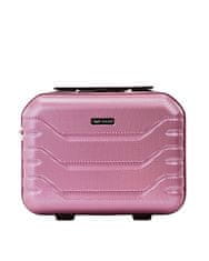 shumee Wings CRAKE potovalna kozmetična torbica 14" ROSE GOLD