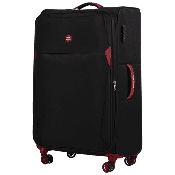 shumee Mehak kovček velik DIPPER Wings 28" ČRN