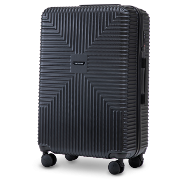 shumee Veliki kovček WINGS PC ECO JACKDAW 28" ČRN