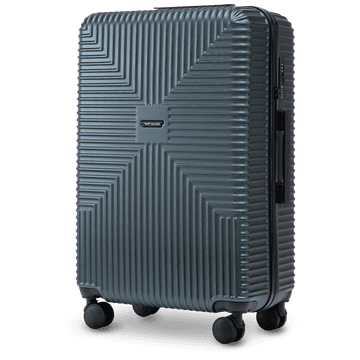 shumee Velik kovček WINGS PC ECO JACKDAW 28" TEMNO ZELEN