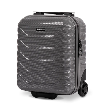 shumee Mini potovalni kovček Wings CRAKE 16" temno siv