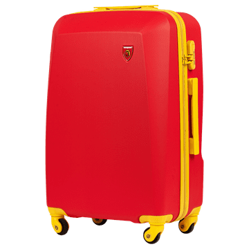 shumee Srednje velik kovček Wings x Jagiellonia 24" RDEČ