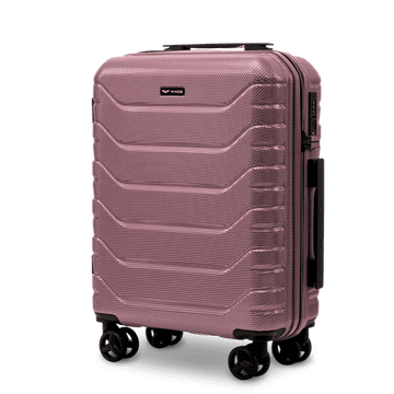 shumee Kabinski kovček Wings CRAKE 20" ROSE GOLD