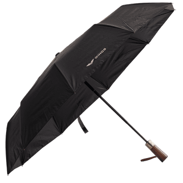 shumee Poslovni dežnik WINGS BLACK
