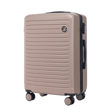 shumee SREDNJI kovček Wings ABS+ COOT 24" barve šampanjca