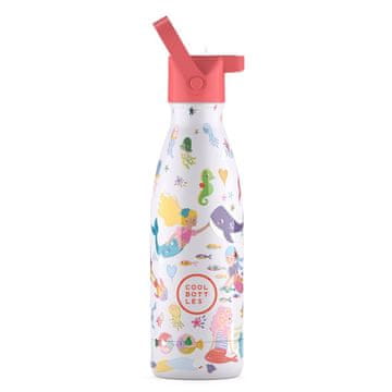 Cool Bottles steklenička iz nerjavečega jekla 350ml - Sweet Mermaids