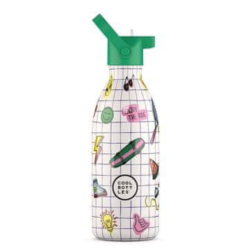 Cool Bottles steklenička iz nerjavečega jekla 500ml - Play Mode