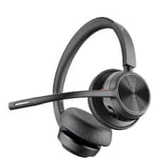 Poly Bluetooth slušalka Plantronics Voyager 4320 UC USB-A BT700 črna 76U49AA / 218475-01 s polnilno postajo