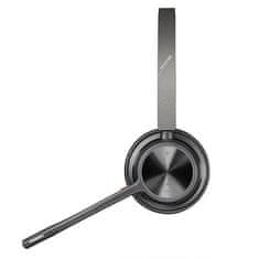 Poly Bluetooth slušalka Plantronics Voyager 4320 UC USB-A BT700 črna 76U49AA / 218475-01 s polnilno postajo