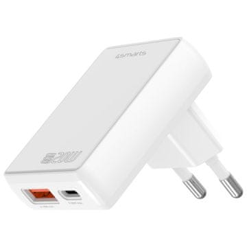 4smarts 4SMARTS FLATPLUG DUOS 20W USB-C USB-A STENSKI POLNILEC ZA TELEFONE