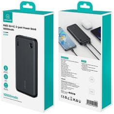 USAMS POLNILNICA USAMS POWERBANK PB83 10000MAH 2XUSB-A 1XUSB-C ZA GALAXY IPHONE 15