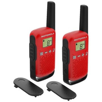 Motorola MOTOROLA WALKIE TALKIE T42 UDS 2 KOS ZA KOMUNIKACIJO NA TERENU IN DOSEG DO 4