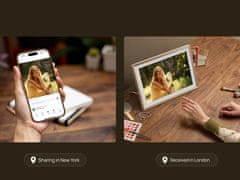 Arzopa D14 digitalni foto okvir 14'' (35,5 cm), 32GB, WiFi, zlat