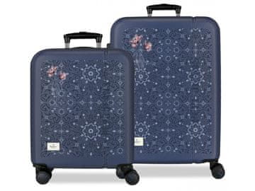 Joummabags Komplet 2 potovalnih kovčkov iz ABS-a – Pepe Jeans Lenay Marine, 2/55–68 cm, 6128942