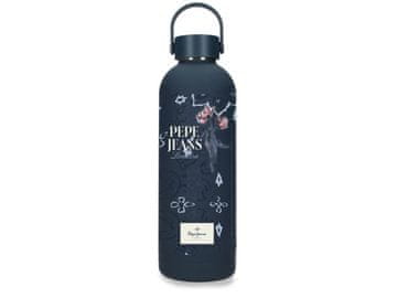 Joummabags Nerjaveča steklenica – termo steklenica Pepe Jeans Lenay Marine, 500 ml, 6123341
