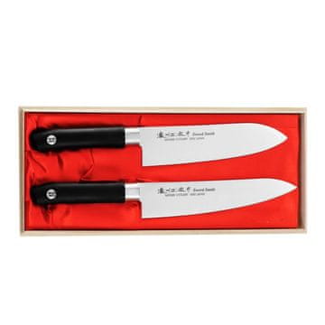 Satake Cutlery  Satake Sword Smith kuharski nož + set santoku HG8325W