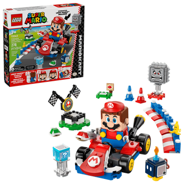 LEGO 72043 Mario Kart – Interaktivni LEGO Mario & Standard Kart