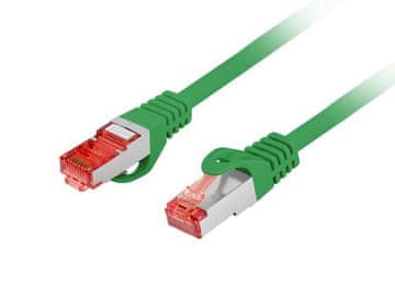 Lanberg Patchcord S/FTP kat. 6 1m LSZH CU fluke passed green