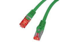Lanberg Patchcord S/FTP kat. 6 1m LSZH CU fluke passed green