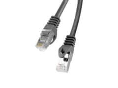 shumee Lanberg FTP patch kabel, kat. 6, 0,5 m, črn