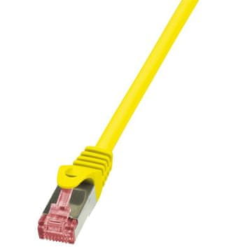 LogiLink Patchcord CQ2017S CAT.6 S/FTP 0,25 m, rumen