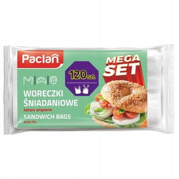 shumee Woreczki Śniadaniowe Mega U-Shape 120 szt łatwo wiązane - Paclan