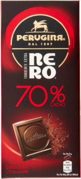 shumee Czekolada Fondente Extra Nero 70% Cacao 85g - Perugina