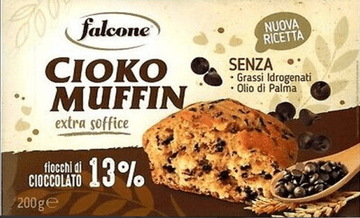 Falcone Babeczki z kawałkami czekolady Muffin Cioko 200g - Falcone