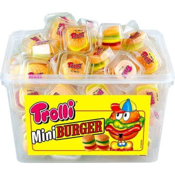 Trolli Żelki Party Burger mini 600g - Trolli