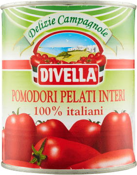 DIVELLA Pelati Interi paradižnik 800g - Divella