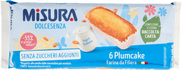 Misura Jogurtowe babeczki bez cukru 6x31,7g - Misura