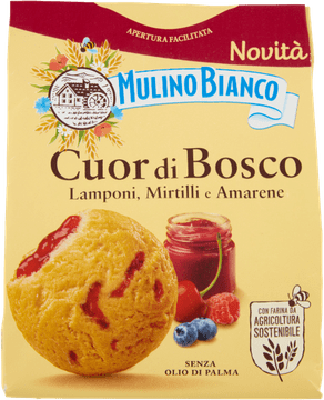 Mulino Bianco Ciastka Cuor di Bosco 300g - Mulino Bianco