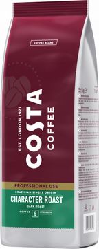 shumee Kawa ziarnista Arabica brazilian character Dark Roast włoska 1kg - Costa