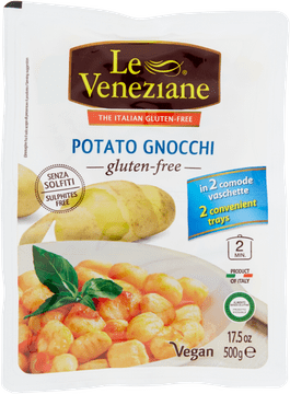 Krompirjevi njoki Gnocchi di Patate Senza Glutine 500g -
