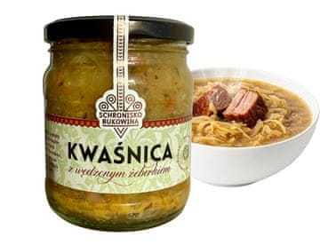 Kwaśnica z wędzonym żeberkiem 400 ml -