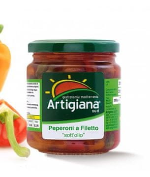 shumee Sladke paprike s kaprami in olivami 280 g - Artigiana