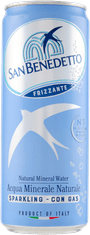 San Benedetto Musująca woda mineralna w puszce 330ml -