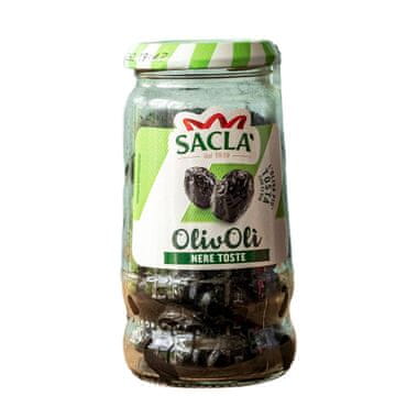 shumee Črne olive brez vode 200 g - Sacla
