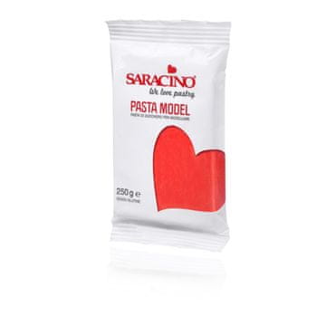 Saracino Rdeča modelirna pasta 250 g - Saracino