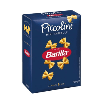 Barilla Testenine Mini Farfalle 500g -