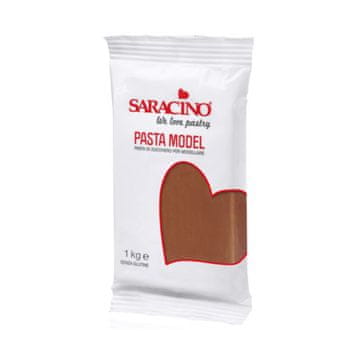 Saracino Masa cukrowa do modelowania brązowa Brown Model Paste 1kg - Saracino