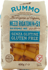 Rummo Mezzi Rigatoni testenine brez glutena n51 400g - Rummo