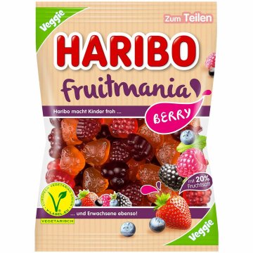 Haribo Żelki Fruitmania Berry 175g -