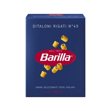Barilla Testenine Ditaloni Rigati n49 500g -