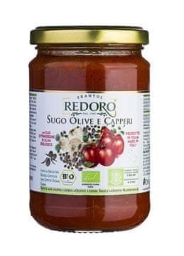 Redoro Sos pomidorowy z oliwkami i kaparami BIO 290g - Redoro