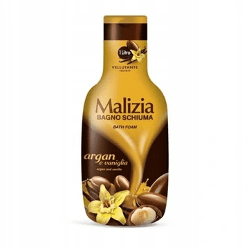 Malizia Płyn do kąpieli Bagno Argan/Vaniglia 1l - Malizia