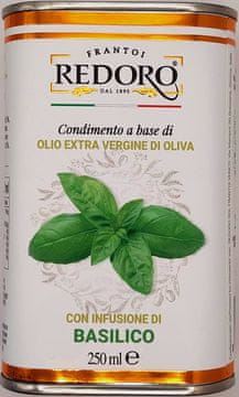 Redoro Oliwa z oliwek z bazylią w puszce 250ml - Redoro
