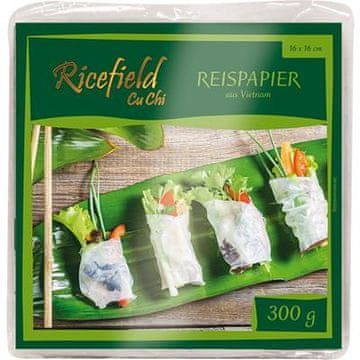 Ricefield Kvadratni rižev papir 16 cm 300 g - Ricefield
