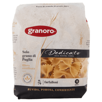 Granoro Makaron Farfalloni N. 79 500g - Granoro