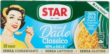 STAR Dado per Brodo Classico jušne kocke -30% akcija 10 kom 100g -